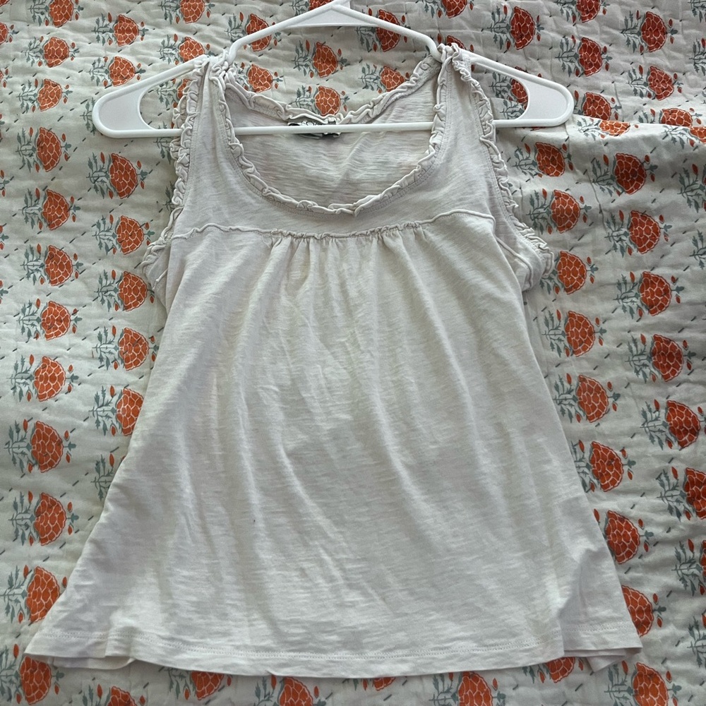 Loft Ruffle Tank